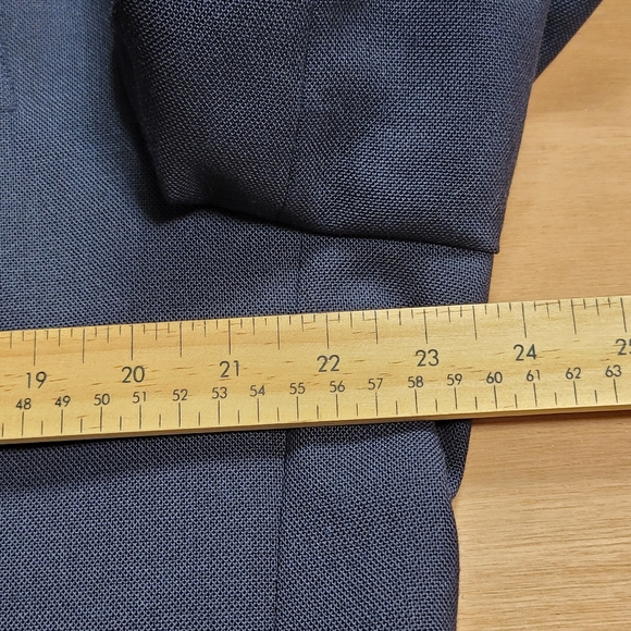 Stafford Sports Coat Mens 46L Jacket Blue Gold Buttons - Picture 8 of 15